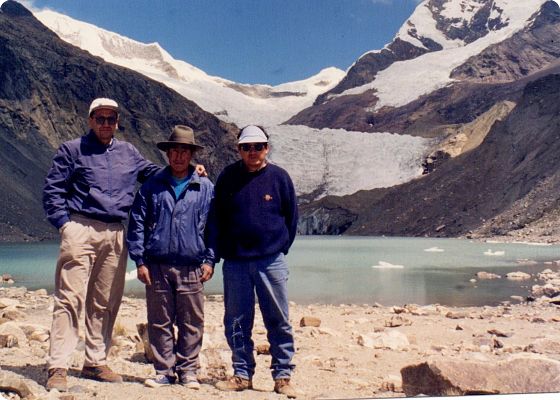 Cesar at Cordillera Blanca lake